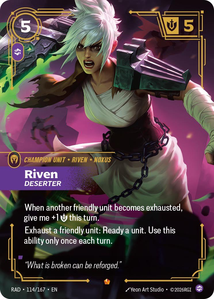 Riven#Deserter
