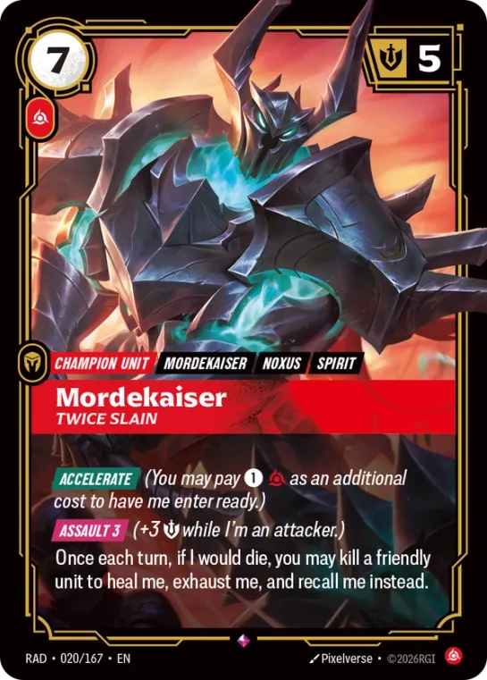 Mordekaiser#Twice Slain