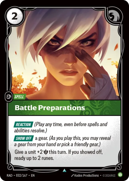 Battle Preparations